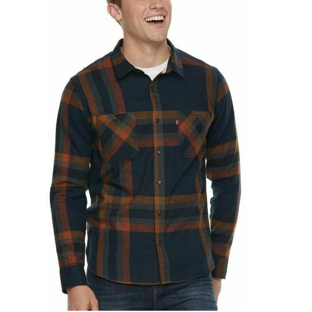 Men's Levi's Abbotts Flannel Button-Down Shirt